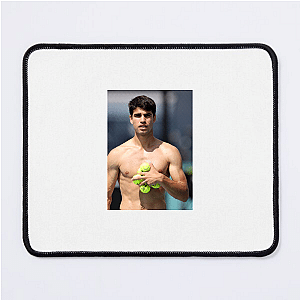 Carlos Alcaraz Wimbledon Champion Carlos Alcaraz Mouse Pads