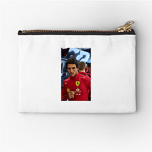 Carlos Sainz Jr Always Strategic Always Fast Carlos Sainz Jr Zipper Pouches