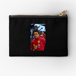 Carlos Sainz Jr Always Strategic Always Fast Carlos Sainz Jr Zipper Pouches