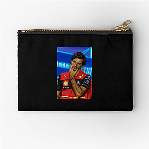 Carlos Sainz Jr Smooth Operator Carlos Sainz Jr Zipper Pouches