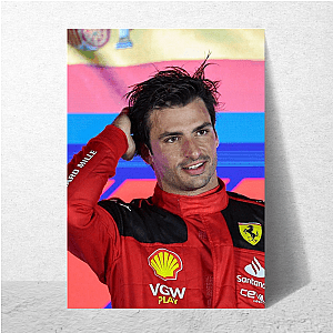 Carlos Sainz Jr F1 Race Winner Carlos Sainz Jr Posters