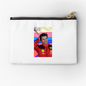 Carlos Sainz Jr F1 Race Winner Carlos Sainz Jr Zipper Pouches