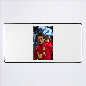 Carlos Sainz Jr Always Strategic Always Fast Carlos Sainz Jr Mouse Pads