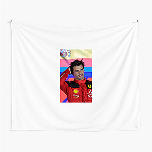 Carlos Sainz Jr F1 Race Winner Carlos Sainz Jr Tapestries