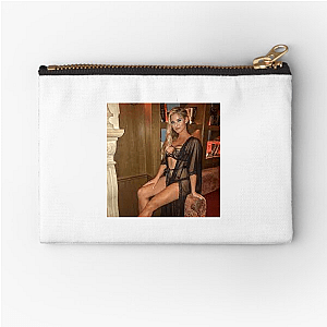 Too Pretty for Low Energy Carly Lauren Zipper Pouches