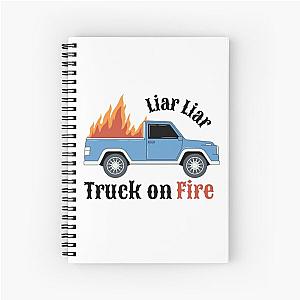 Carly Pearce Truck On Fire Spiral Notebook