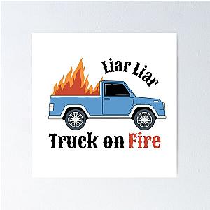 Carly Pearce Truck On Fire Poster