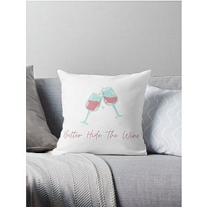 Carly Pearce Hide The Wine Throw Pillow