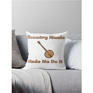 Carly Pearce Country Music Made Me Do It Throw Pillow