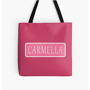 Carmella Name All Over Print Tote