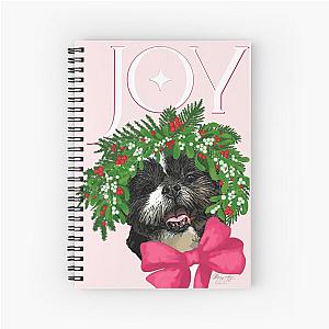 Carmella Under Mistletoe Spiral Notebook