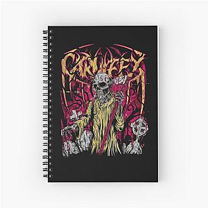 Pale Ghost Carnifex Heavy Metal Music Spiral Notebook