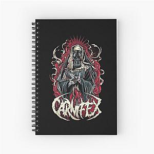 Graveside Confessions Carnifex Death Metal Spiral Notebook