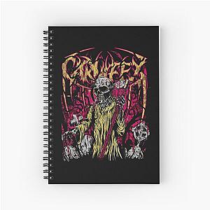 Best Of Carnifex Band The Real American Deathcore Band Spiral Notebook