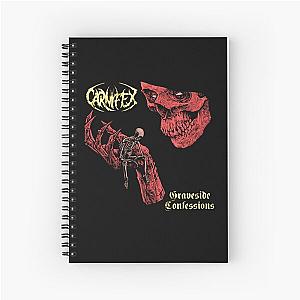 Pray for Peace Carnifex Deathcore Gift Fan Spiral Notebook