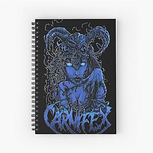 Vintage Photograp Carnifex Band Rock Carnifex Graphic For Fan Spiral Notebook