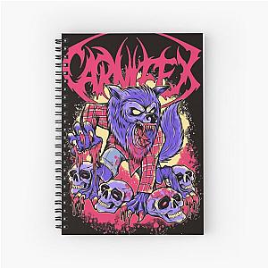 Great Model Carnifex Band Rock Metal Carnifex Gift Music Fans Spiral Notebook