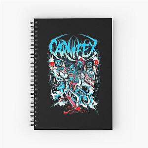 Beautiful Model Carnifex Band Rock Metal Carnifex Classic Fans Spiral Notebook