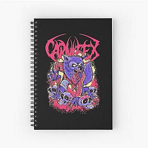 Great Model Carnifex Band Rock Metal Carnifex Gift Music Fans Spiral Notebook