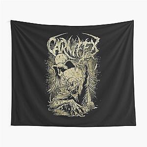 Funny Man Carnifex Band Rock Carnifex Graphic For Fans Tapestry