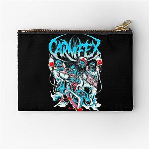 Retro Lie to My Face Carnifex Band Zipper Pouch