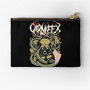 Special Present Carnifex Deathcore Distressed Grungy Vintage Gifts Movie Zipper Pouch