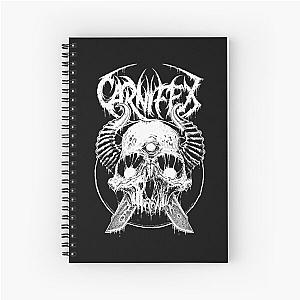 No Light Shall Save Us Carnifex Band Whitechapel Spiral Notebook