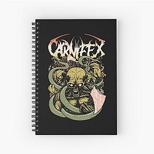 Special Present Carnifex Deathcore Distressed Grungy Vintage Gifts Movie Spiral Notebook