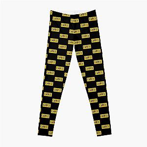 Carrie Name Custom Number Plate Design Gift For Carrie Leggings