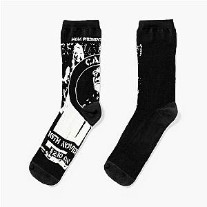 Carrie DIY punk sock flyer