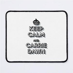 Keep Calm and Carry Dawn Logo Mouse Pad