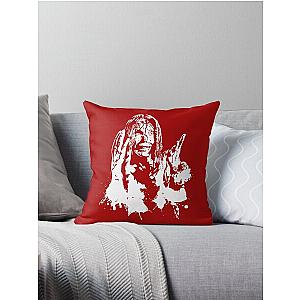 Carrie White Throw Pillow