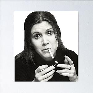 carrie fisher smoking Poster