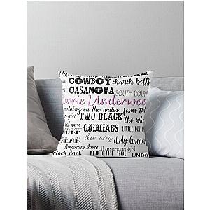 carrie underwood Throw Pillow