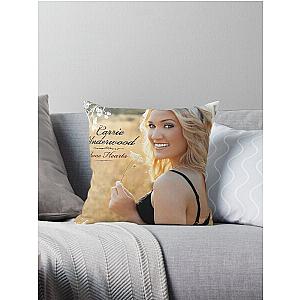 Carrie Underwood some hearts Throw Pillow