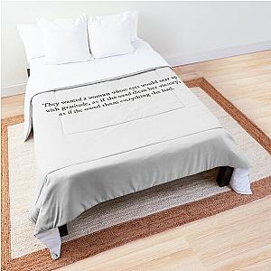 Carrie Soto is Back quote Comforter