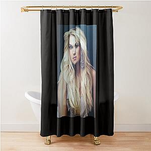 carrie underwood art Shower Curtain