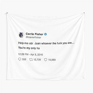 Carrie Fisher- Only Ho Tapestry