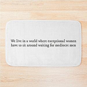 Carrie Soto is Back quote Bath Mat