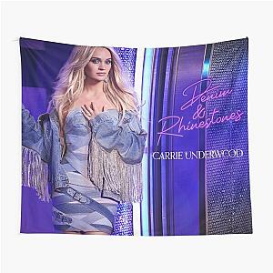 the experience Carrie Underwuud & Denim and Rhinestones carri003 Tapestry