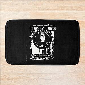 Carrie DIY punk flyer Bath Mat