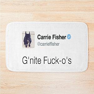 Carrie Fisher Tweets Bath Mat