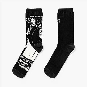 Carrie DIY punk flyer Socks