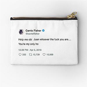 Carrie Fisher- Only Ho Zipper Pouch