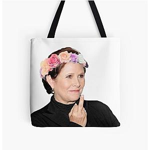 Carrie Fisher <3 All Over Print Tote Bag