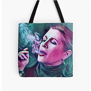 Carrie Fisher—Thrive All Over Print Tote Bag