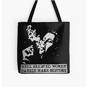 Carrie Fisher All Over Print Tote Bag