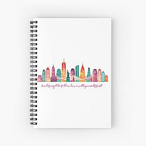 Carrie Bradshaw quote Spiral Notebook