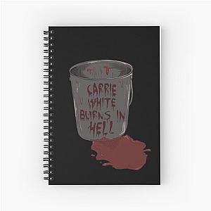 Carrie White Spiral Notebook