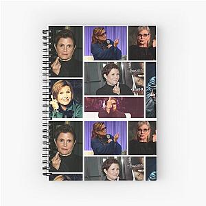 Carrie Fisher Spiral Notebook